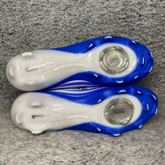Nike Zoom Air Vapor Pro 1 Football Size 9 Men White Racer Blue FB3298-101 main image 4